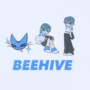 【EMA】BEEHIVE ステッカー4枚セット／EMA OFFICIAL GOODS