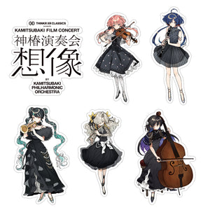 V.W.P】ダイカットクリアステッカーセット（全6種）／THINKR XR