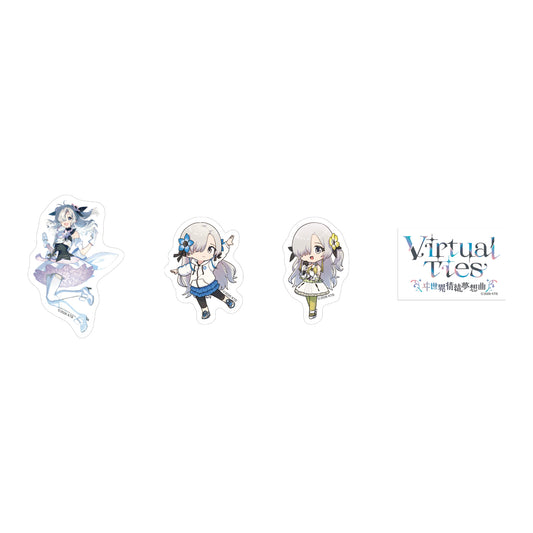 【ヰ世界情緒】ステッカーセット／Virtual Ties 〜ヰ世界情緒夢想曲〜 OFFICIAL GOODS