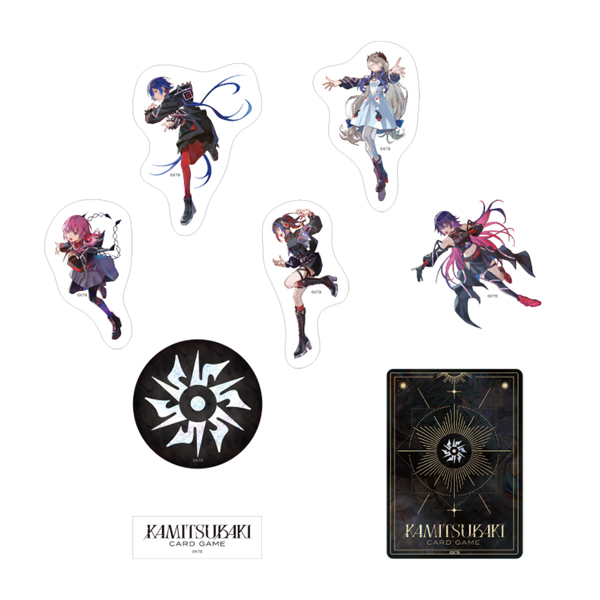 【神椿TCG】ランダムステッカー2枚セット／KAMITSUBAKI GRAND CHAMPIONSHIP OFFICIAL GOODS