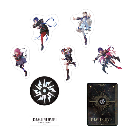 【神椿TCG】ランダムステッカー2枚セット／KAMITSUBAKI GRAND CHAMPIONSHIP OFFICIAL GOODS