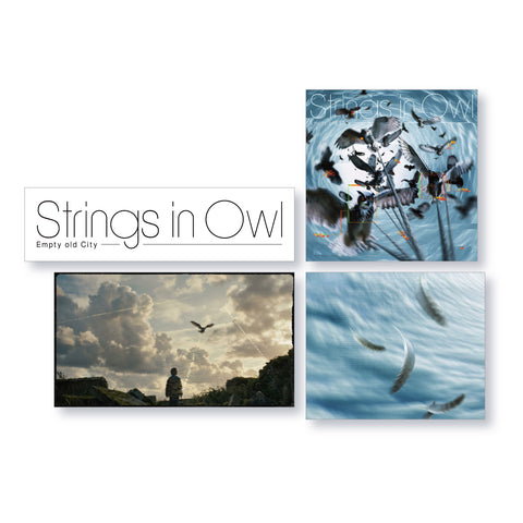 【Empty old City】「Strings in Owl」Sticker Set／2nd ONE-MAN LIVE「Strings in Owl」OFFICIAL LIVE GOODS