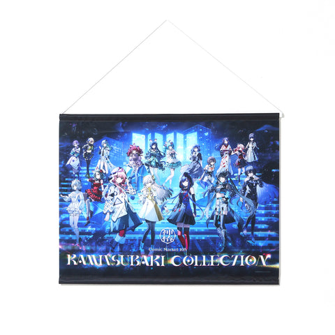 【KAMITSUBAKI STUDIO】KAMITSUBAKI COLLECTION タペストリー／コミックマーケット105出展記念グッズ