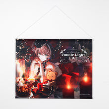 画像をギャラリービューアに読み込む, 【明透】タペストリー「Candle Light LIVE」ver.／Acoustic live Album「Candle Light LIVE」
