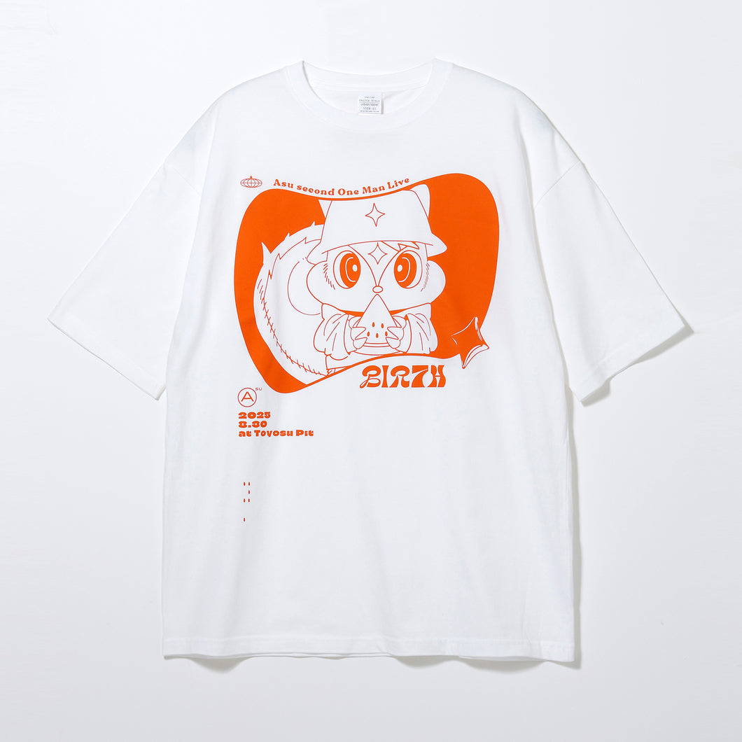 【明透】グラフィックライブTシャツ／2nd ONE-MAN LIVE「BIRTH」& 4周年記念イベント「さまーすくーる ASCHOOL!」official goods