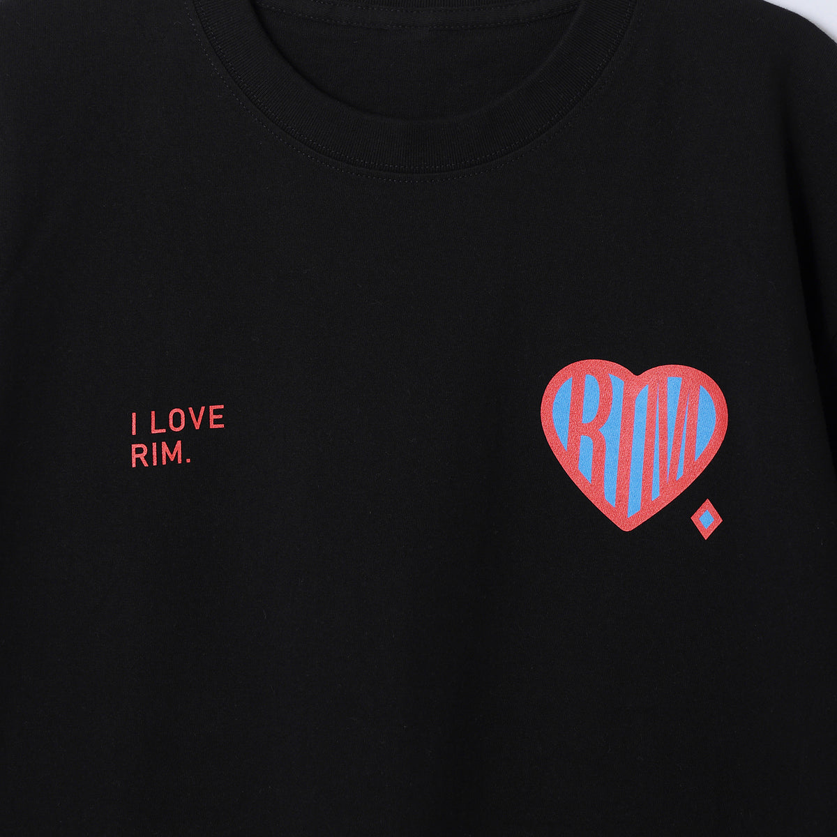 【理芽】I LOVE RIM Tシャツ／理芽展 -THE EXHIBITION-