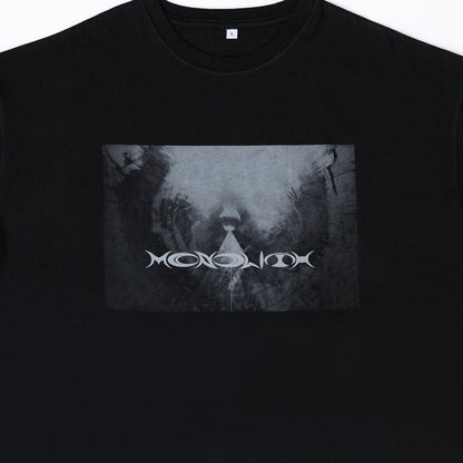 【DUSTCELL】ビッグシルエットTシャツ／BLACK／「ONE」at 日本武道館 Blu-ray 発売記念 POP UP「MONOLITH」
