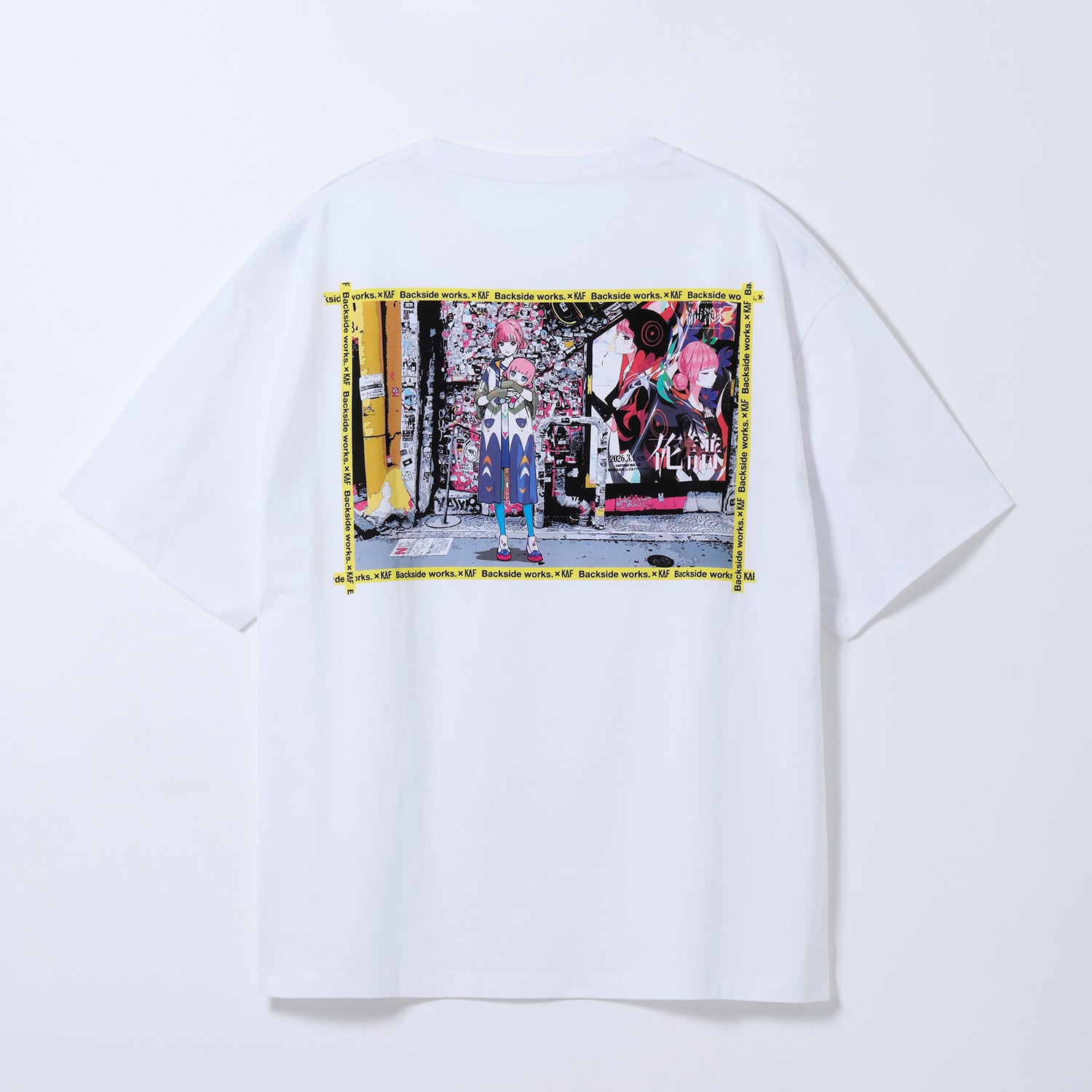 花譜】「怪歌」graphic T-shirt collaboration with KOUSUKE SHIMIZU