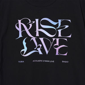 【跳亜＋詩道】ライブTシャツ／Acoustic 2man LIVE「RISE LIVE」