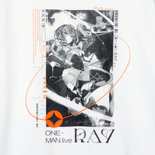 画像をギャラリービューアに読み込む, 【明透】グラフィックライブTシャツ／1st ONE-MAN LIVE「RAY」
