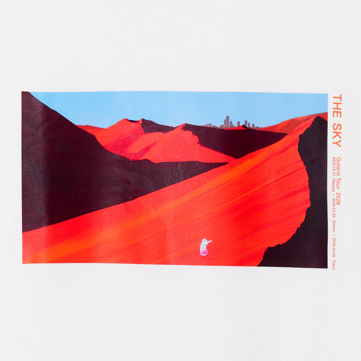 【Guiano】「The Sky」Tシャツ／Tour 2026「The Sky」OFFICIAL GOODS