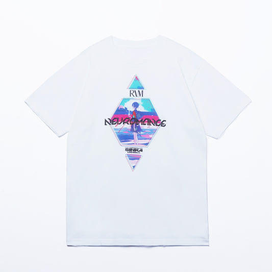 【理芽】NEUROMANCE2 キービジュアルTシャツ／WHITE／SINKA LIVE SERIES EP.Ⅳ 理芽