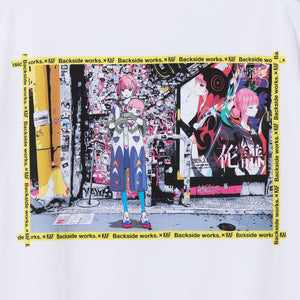 花譜】FMS限定 Backside works.×KAF イラストTシャツ／5th One-Man