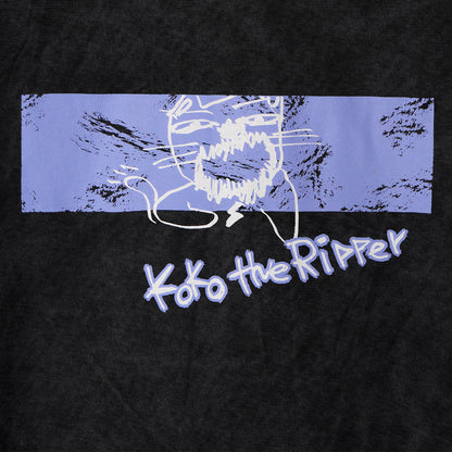【幸祜】ネ祜 Pigment Tee／KOKO the Ripper's collection