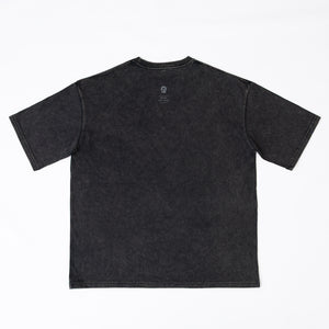 【DUSTCELL】ピグメントビックシルエットTシャツ／BLACK／「ONE」at 日本武道館 Blu-ray 発売記念 POP UP「MONOLITH」