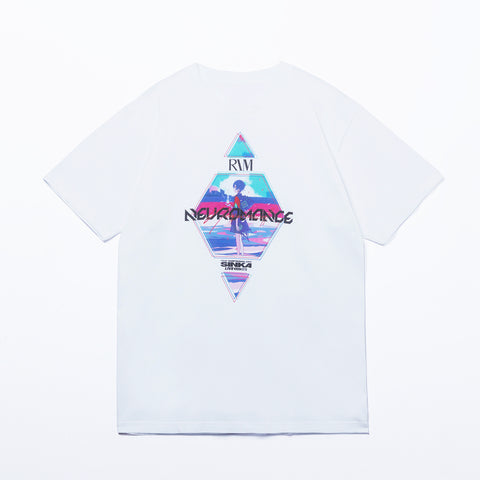 【理芽】NEUROMANCE2 キービジュアルTシャツ／WHITE／SINKA LIVE SERIES EP.Ⅳ 理芽