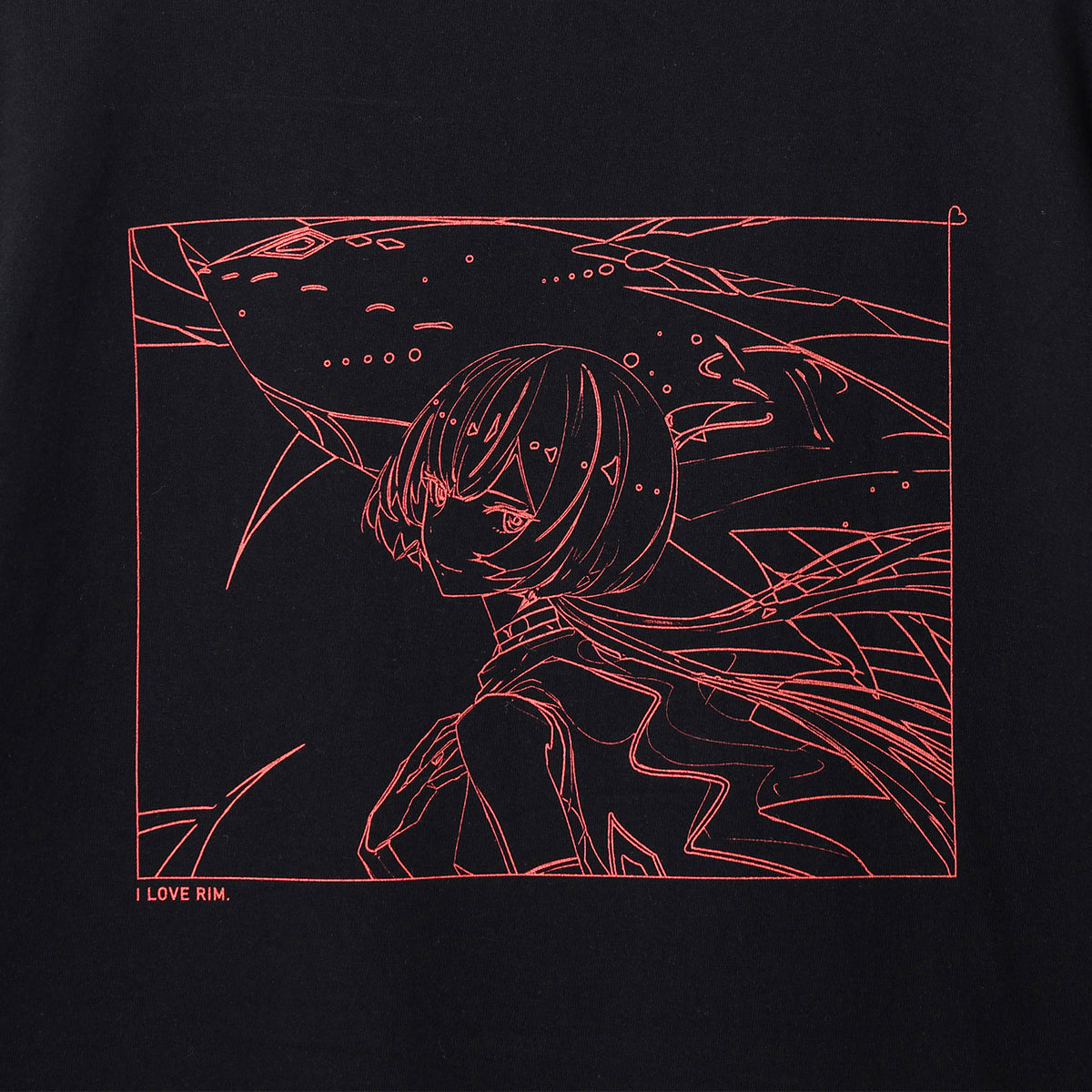 【理芽】I LOVE RIM Tシャツ／理芽展 -THE EXHIBITION-