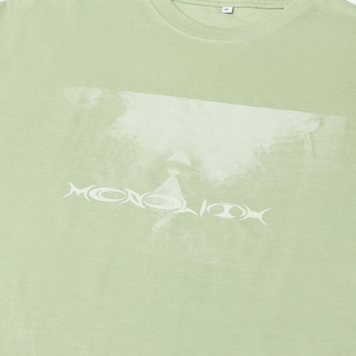 【DUSTCELL】ビッグシルエットTシャツ／MOSS GREEN／「ONE」at 日本武道館 Blu-ray 発売記念 POP UP「MONOLITH」