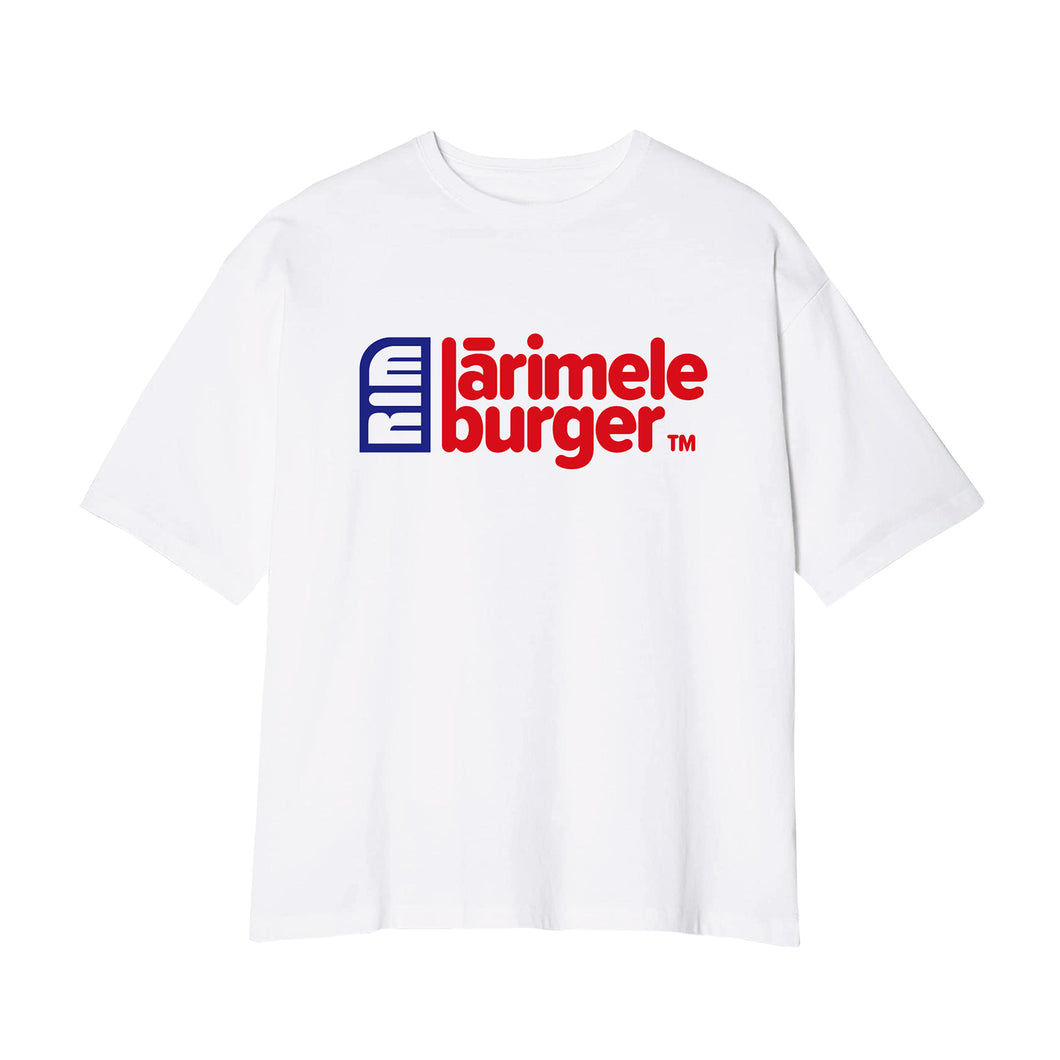 【理芽】「làrimele burger」スタッフTシャツ／花譜 6th Anniversary × 理芽 5th Anniversary OFFICIAL GOODS