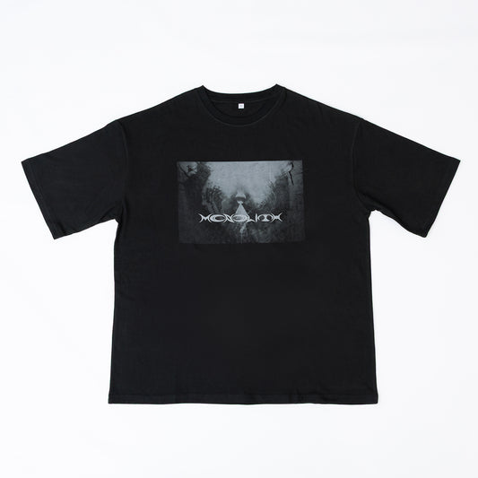 【DUSTCELL】ビッグシルエットTシャツ／BLACK／「ONE」at 日本武道館 Blu-ray 発売記念 POP UP「MONOLITH」
