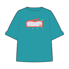 画像をギャラリービューアに読み込む, 【明透】［4周年記念］「ブルーナイトダーリン」MV再現Tシャツ ／2nd ONE-MAN LIVE「BIRTH」&amp; 4周年記念イベント「さまーすくーる ASCHOOL!」official goods
