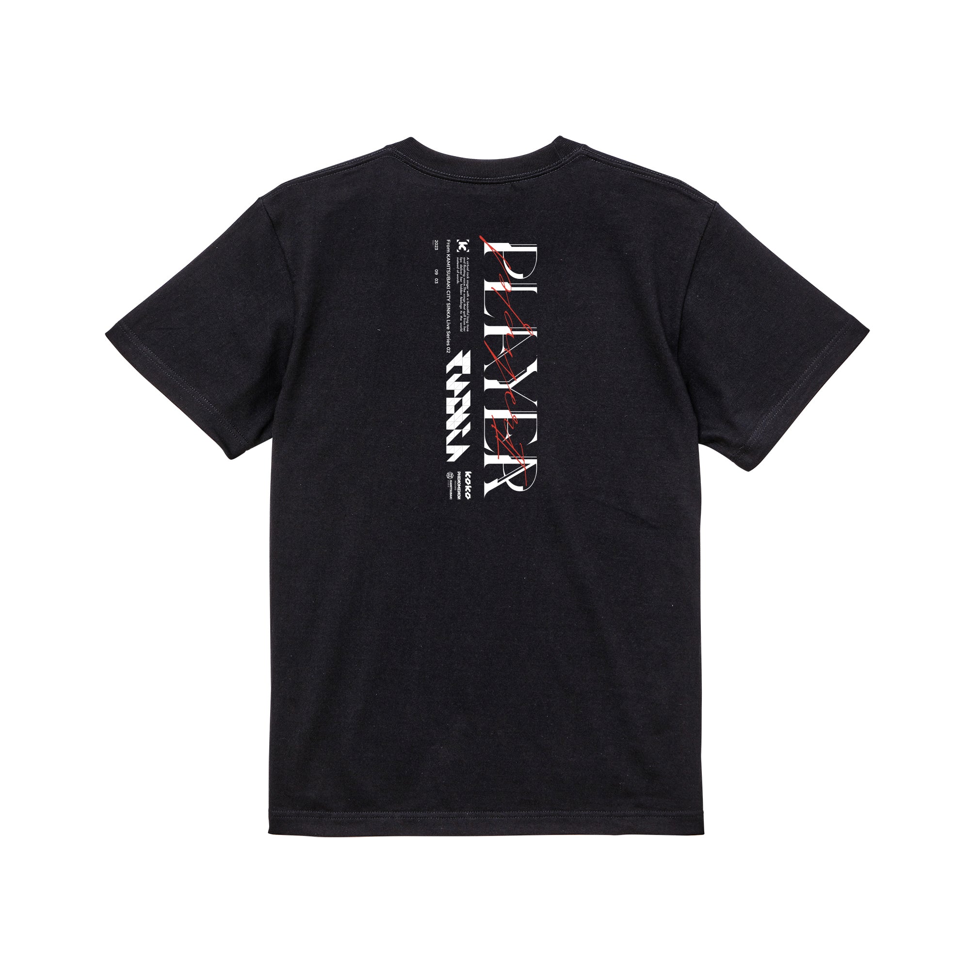幸祜】Tシャツ／BLACK／SINKA LIVE SERIES EP.Ⅱ 幸祜 – FINDME STORE