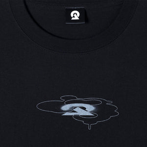 【DUSTCELL】「月の裏」グラフィックTシャツ／BLACK／DUSTCELL LIVE 2025「月の裏」