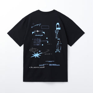 【DUSTCELL】「光」グラフィックTシャツ／BLACK／DUSTCELL TOUR 2024「光」