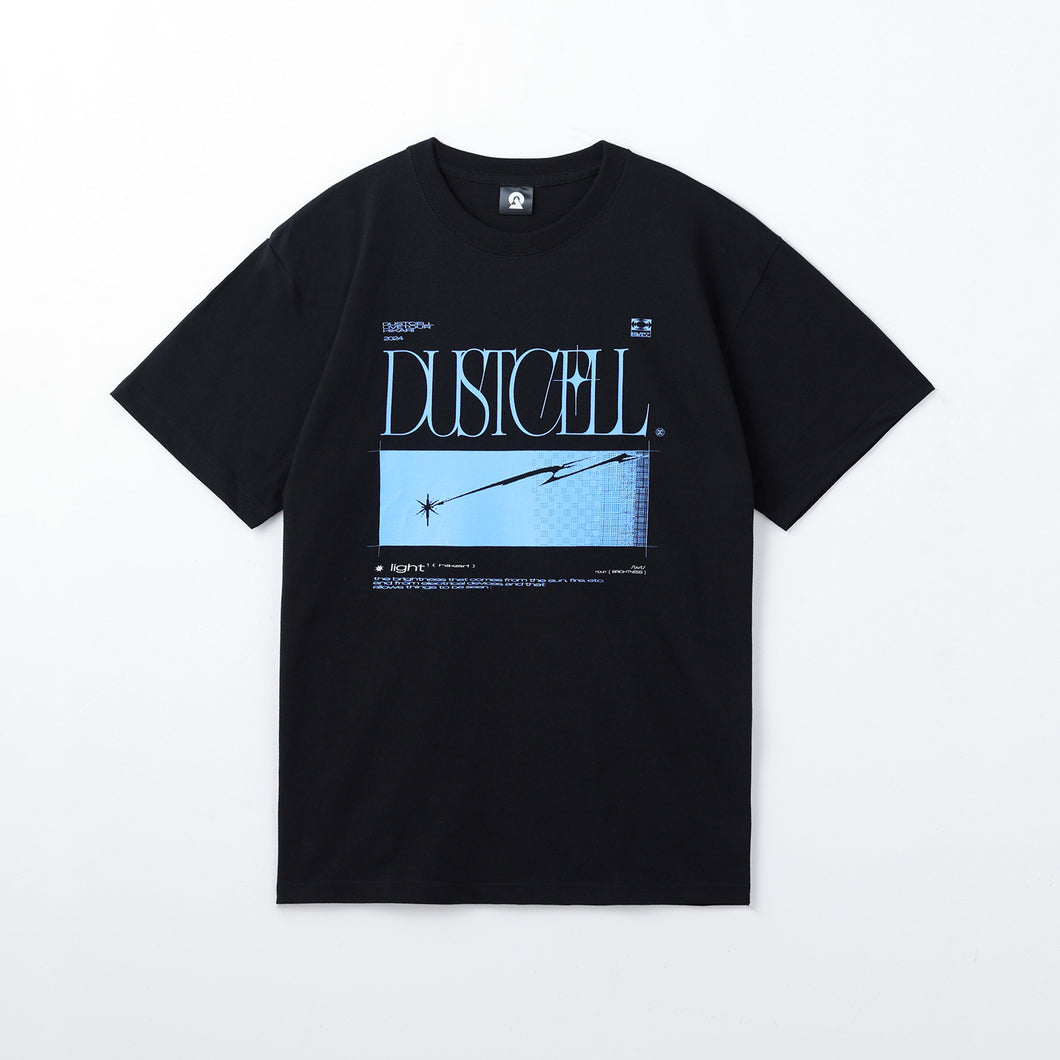 【DUSTCELL】「光」グラフィックTシャツ／BLACK／DUSTCELL TOUR 2024「光」