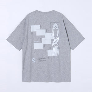 【DUSTCELL】「ONE」ビッグシルエットTシャツ C／GRAY／DUSTCELL LIVE「ONE」at 日本武道館