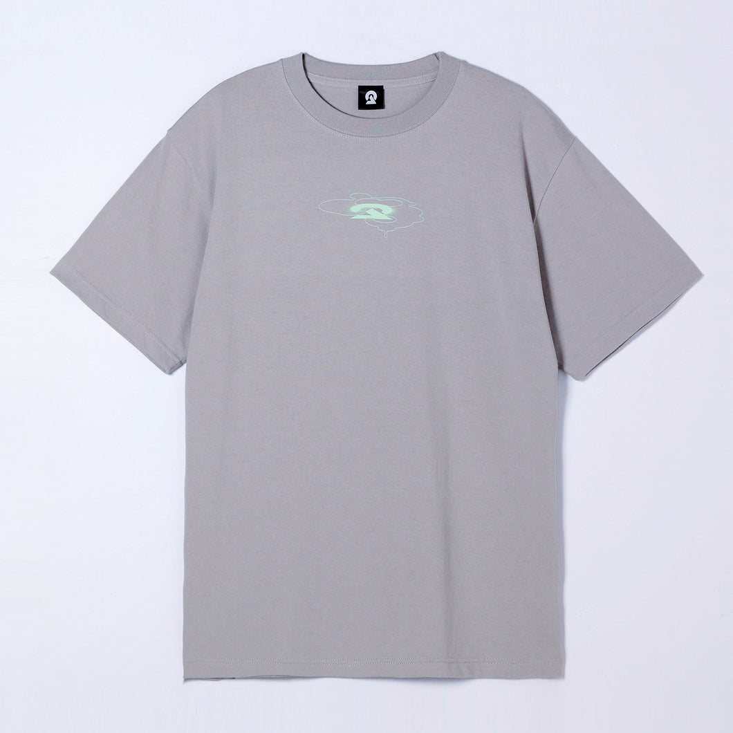 【DUSTCELL】「月の裏」グラフィックTシャツ／LIGHT GRAY／DUSTCELL LIVE 2025「月の裏」