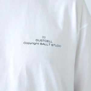 【DUSTCELL】「ONE」ビッグシルエットTシャツ B／WHITE／DUSTCELL LIVE「ONE」at 日本武道館