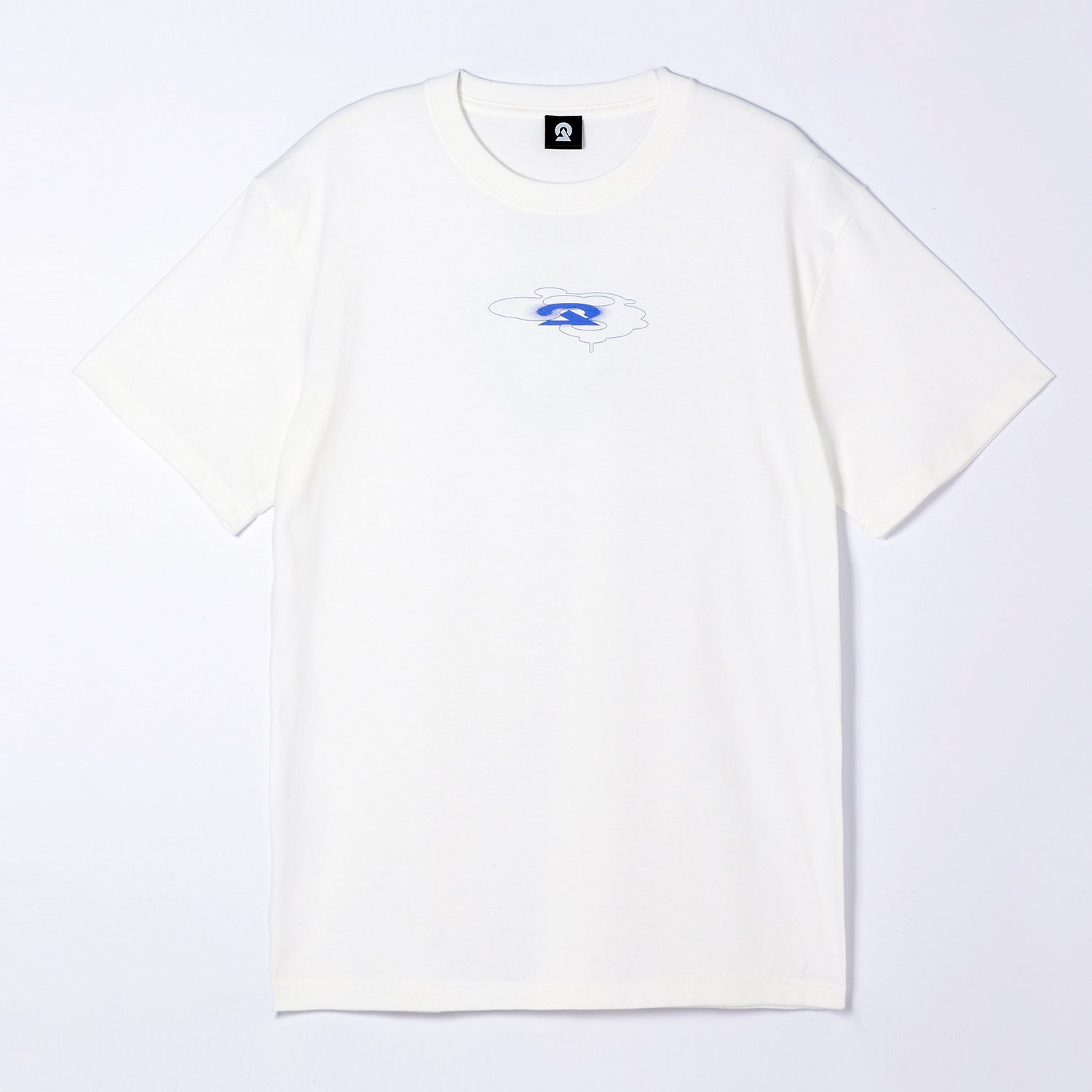 DUSTCELL】「月の裏」グラフィックTシャツ／VANILLA WHITE／DUSTCELL