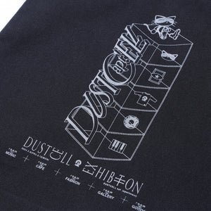 【DUSTCELL】「DUSTCELL apt.」トートバッグ／BLACK／EXHIBITION「DUSTCELL apt. -apartment- 」OFFICIAL GOODS