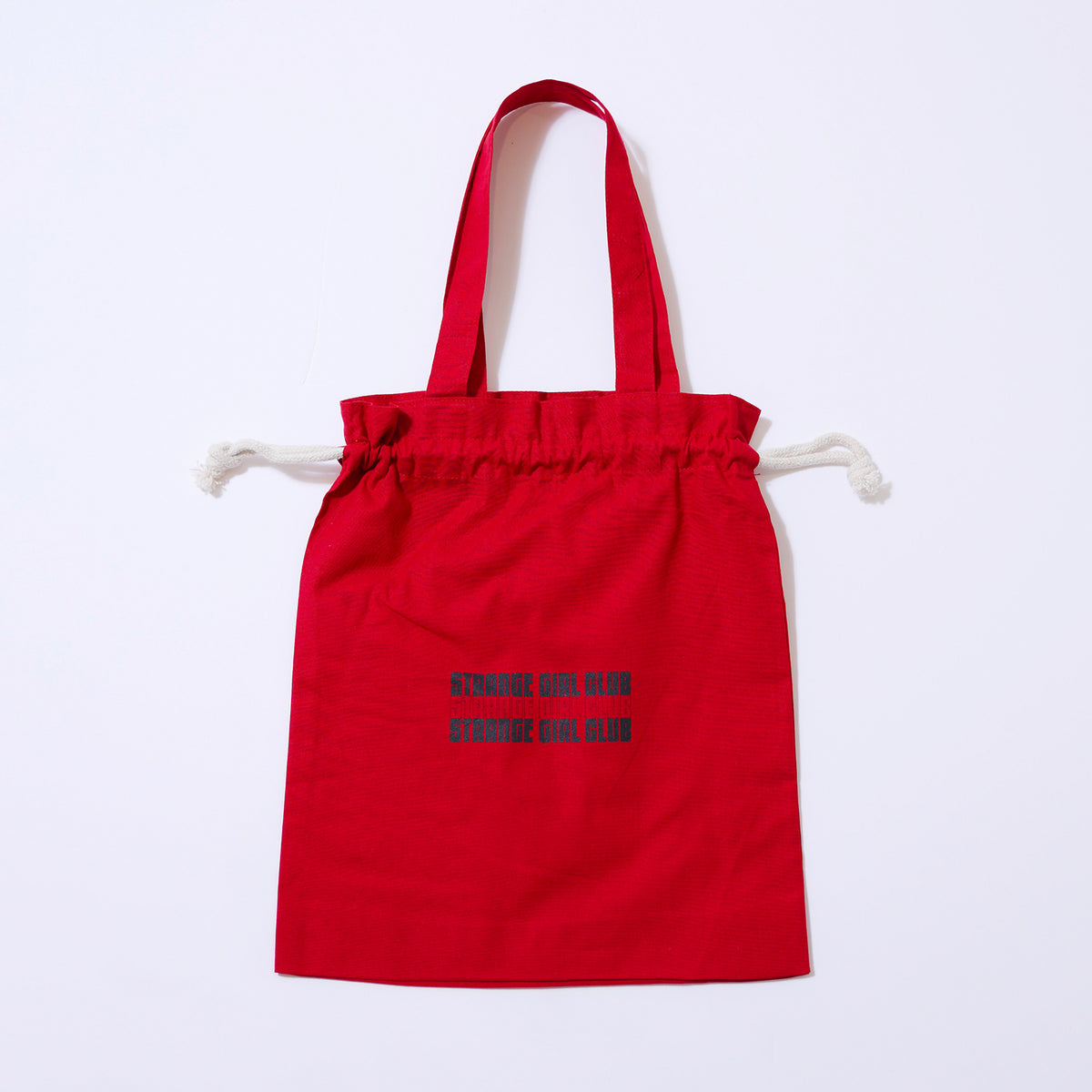 【理芽】「STRANGE GIRL CLUB」巾着トートバッグ／「STRANGE GIRL CLUB」3rd ANNIV.