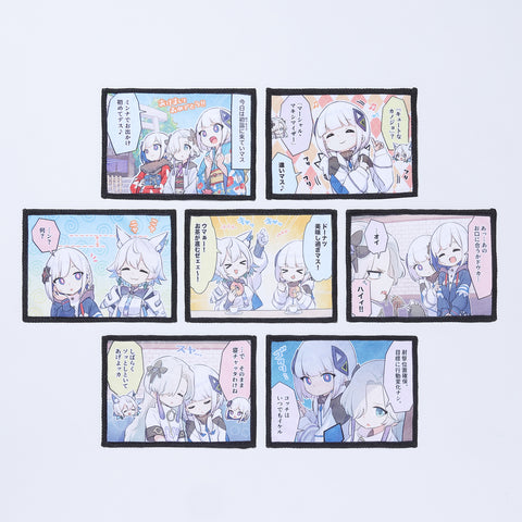 【V.I.P】4コマランダムミニタオル／音楽的同位体2周年記念「マシュマロライブ」