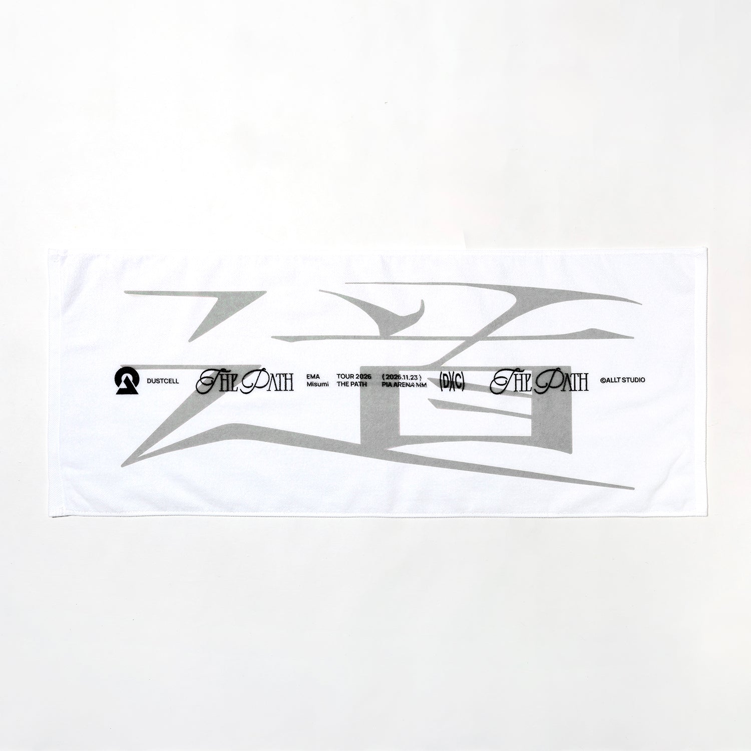 DUSTCELL】ー道ーフェイスタオル／DUSTCELL LIVE 2026 ー道ー at ぴあ