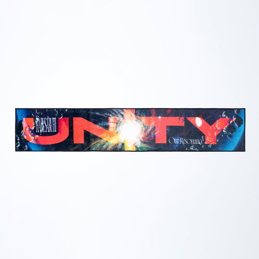 ク*ア様 9448）工藤製作所タオルスチーマ　JAGUAR STEAMER MU 春猿火】タイポグラフィマフラータオル／4th ONE-MAN LIVE「UNITY