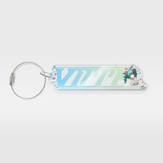 【VALIS】アクリルネームキーホルダー VITTE／コミックマーケット105出展記念グッズ