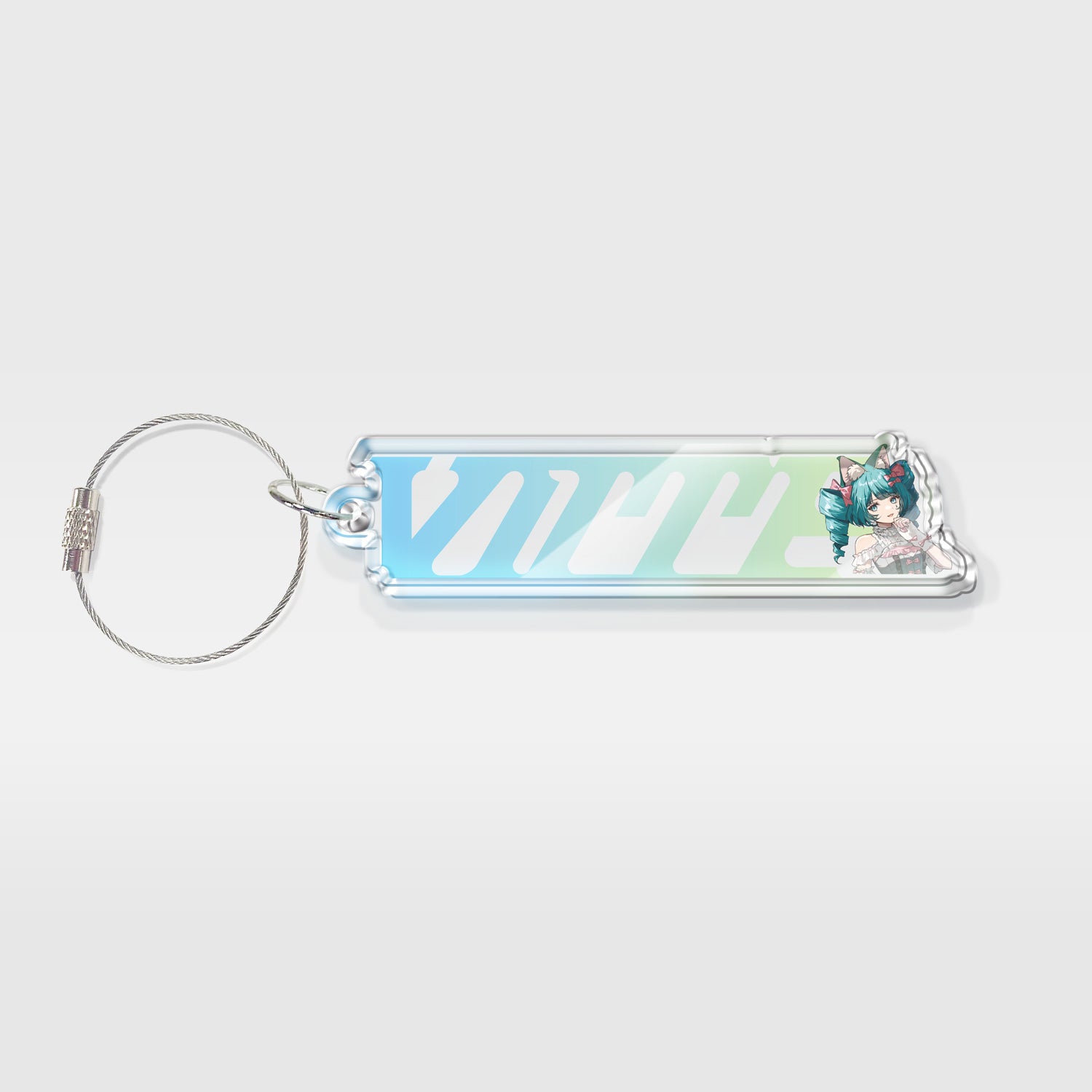 VALIS】アクリルネームキーホルダー VITTE／コミックマーケット105出展 