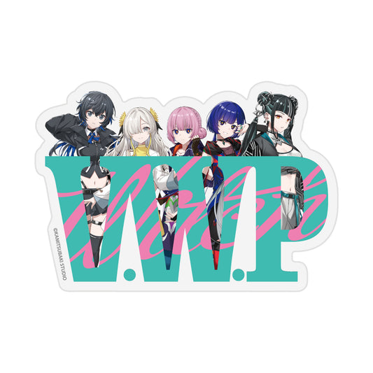 【V.W.P】アーティストネームアクリルブロック V.W.P／KAMITSUBAKI FES ’25 OUR ONE-DAY WAR 第二弾