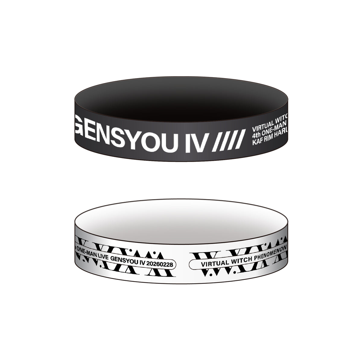 【V.W.P】ラバーバンドセット／4th ONE-MAN LIVE「現象Ⅳ -反転運命-」OFFICIAL GOODS 第二弾