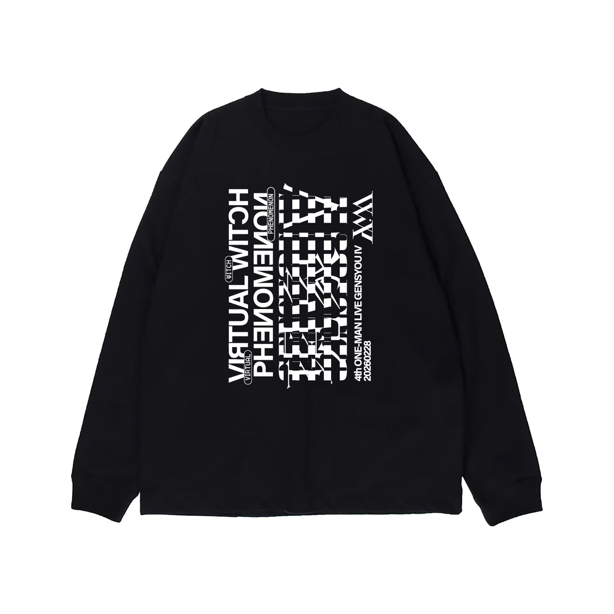 【V.W.P】LOGO TAPE L/S TEE／4th ONE-MAN LIVE「現象Ⅳ -反転運命-」OFFICIAL GOODS 第二弾