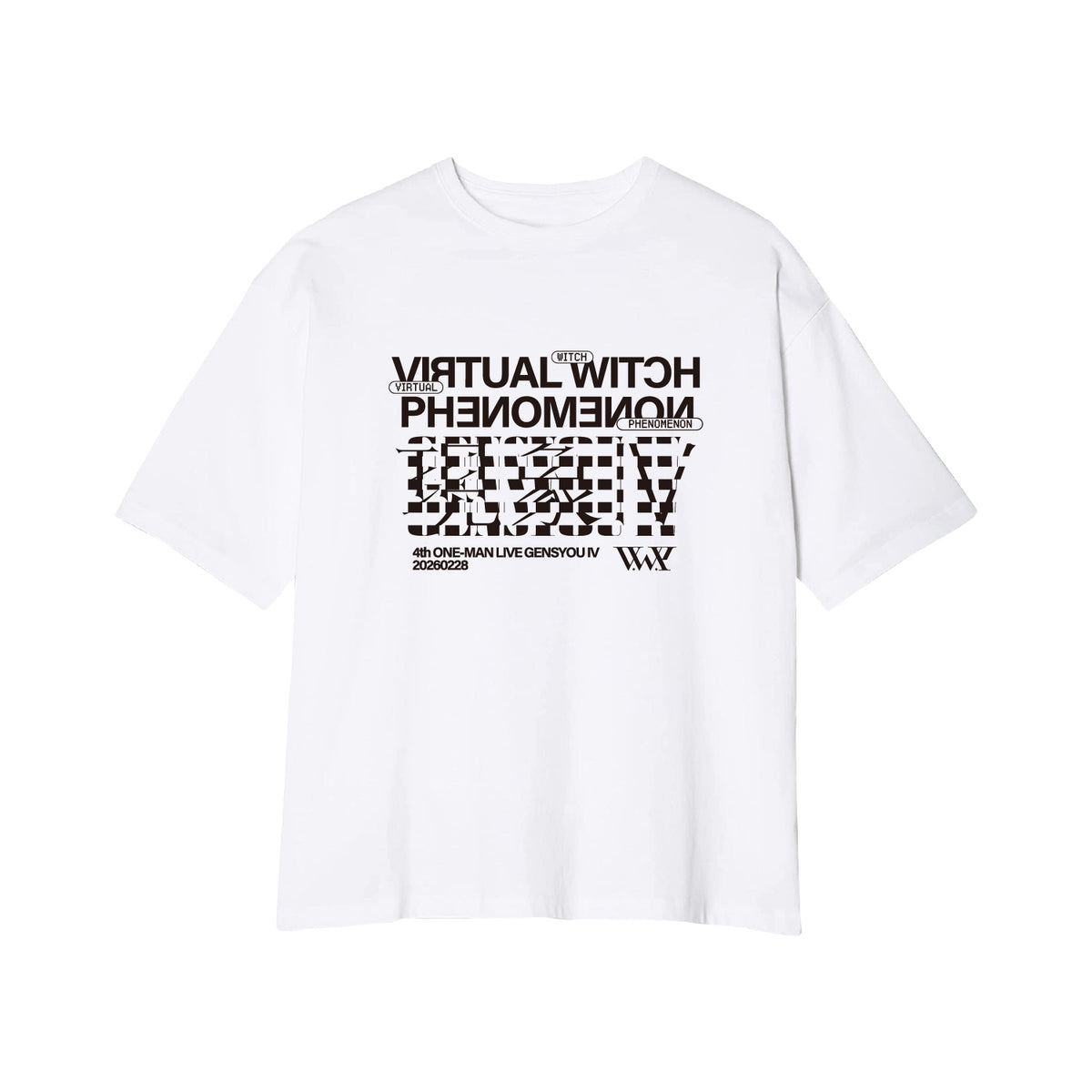 【V.W.P】LOGO TAPE TEE／4th ONE-MAN LIVE「現象Ⅳ -反転運命-」OFFICIAL GOODS 第二弾