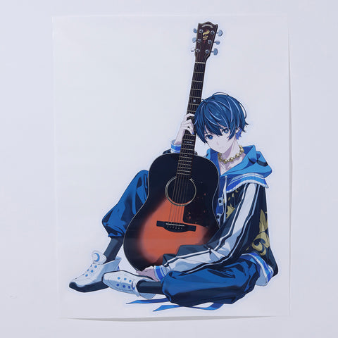【跳亜＋詩道】等身大ウォールステッカー 詩道／Acoustic 2man LIVE「RISE LIVE」