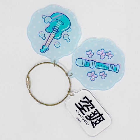 【空爽】ワイヤーアクリルキーホルダー／Virtual mini live「空爽パレット」OFFICIAL GOODS