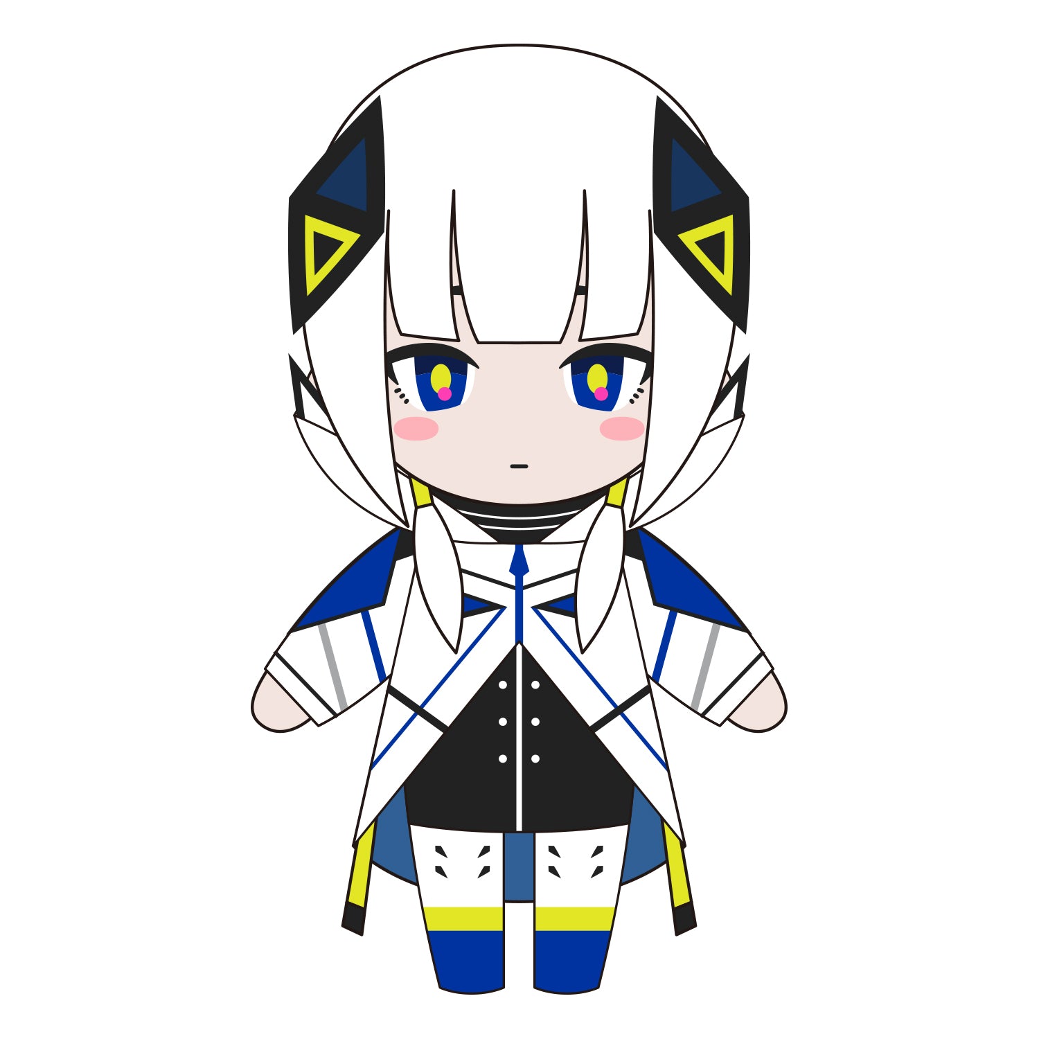 音楽的同位体 可不（KAFU）】ミニキャラぬいぐるみマスコット 可不