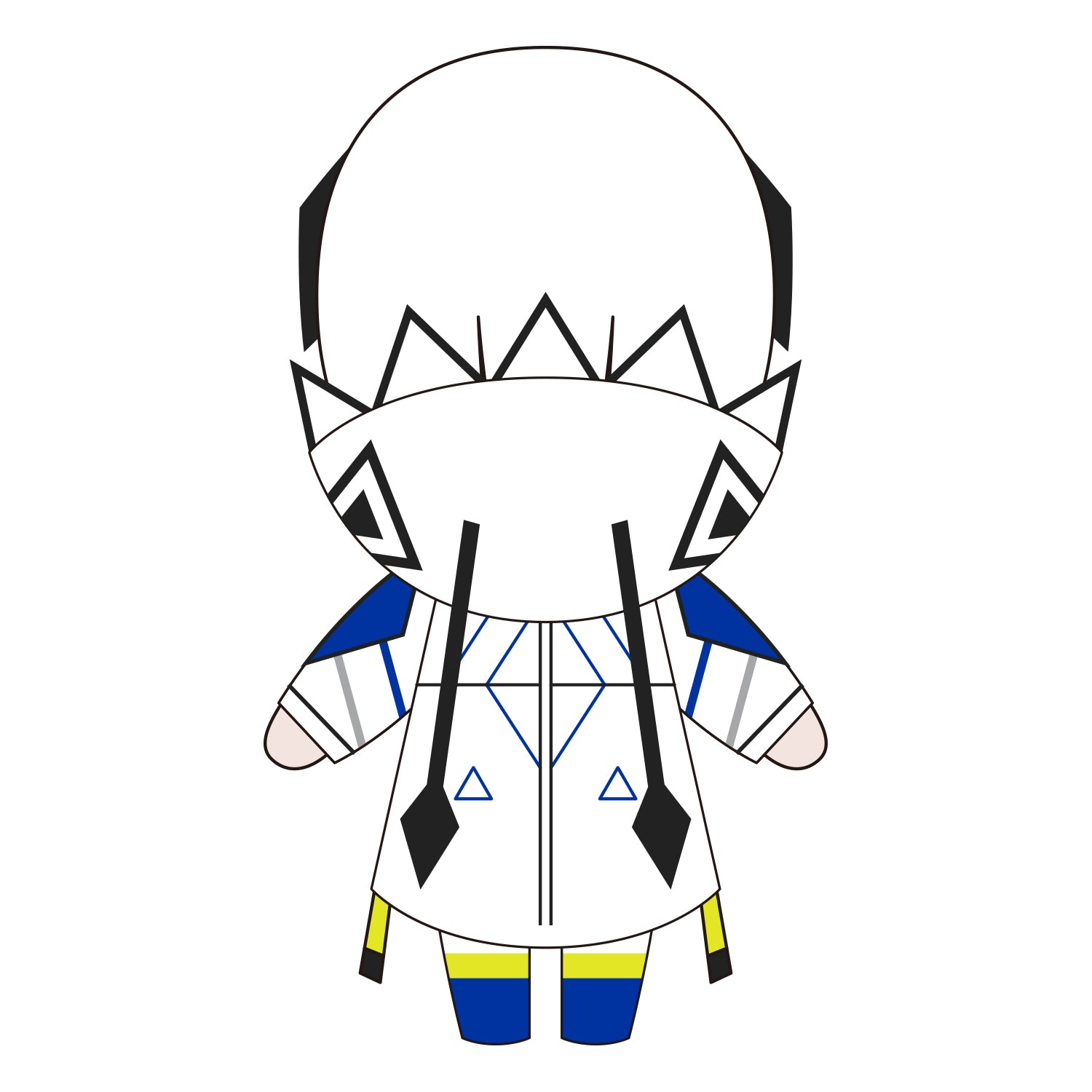 音楽的同位体 可不（KAFU）】ミニキャラぬいぐるみマスコット 可不