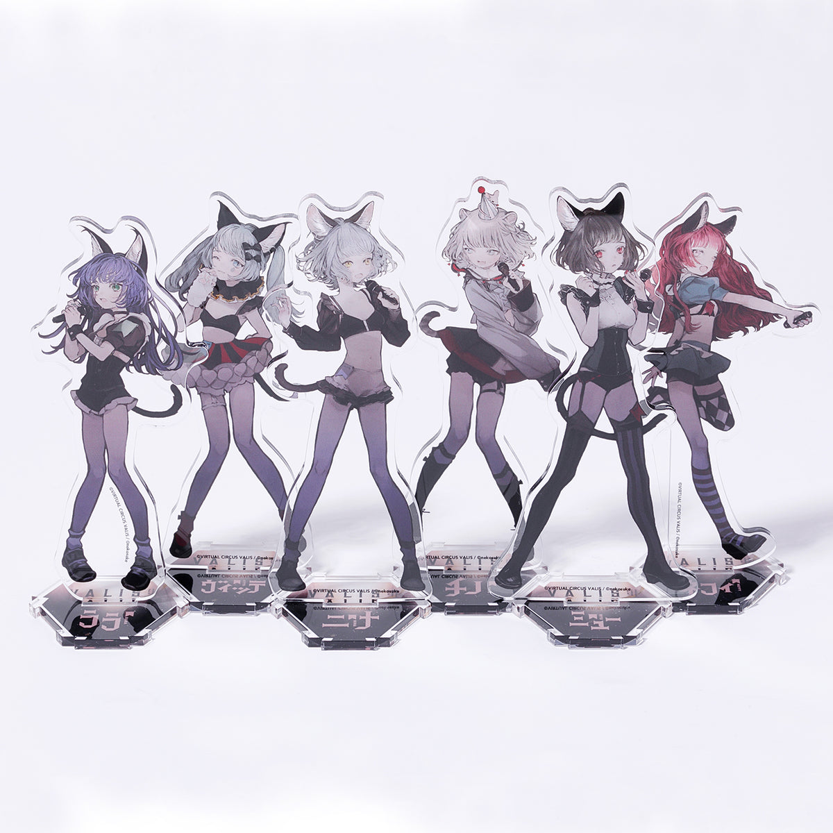 【VALIS】6連結アクリルスタンド／2nd ONE-MAN LIVE「転生デパーチャー」