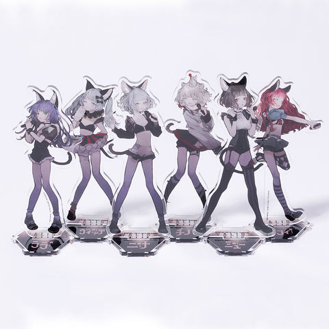 【VALIS】6連結アクリルスタンド／2nd ONE-MAN LIVE「転生デパーチャー」